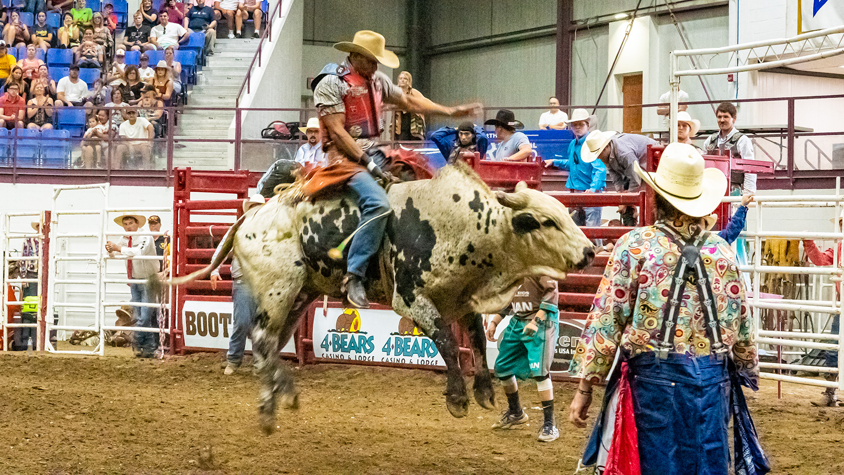 The Bull Rider at the North Dakota State Fair