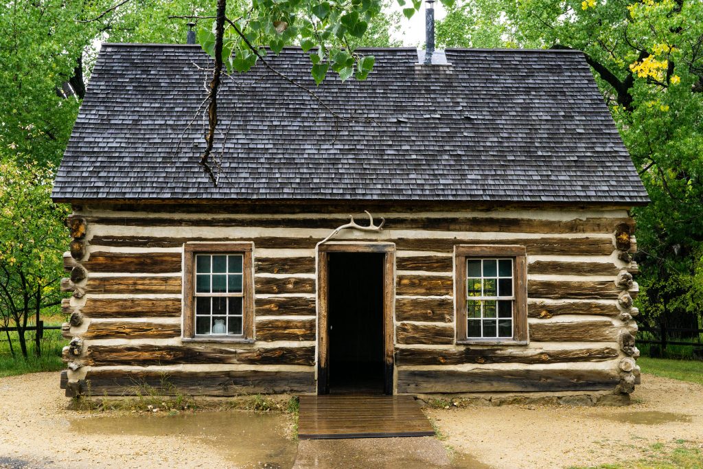 Teddy Roosevelts cabin