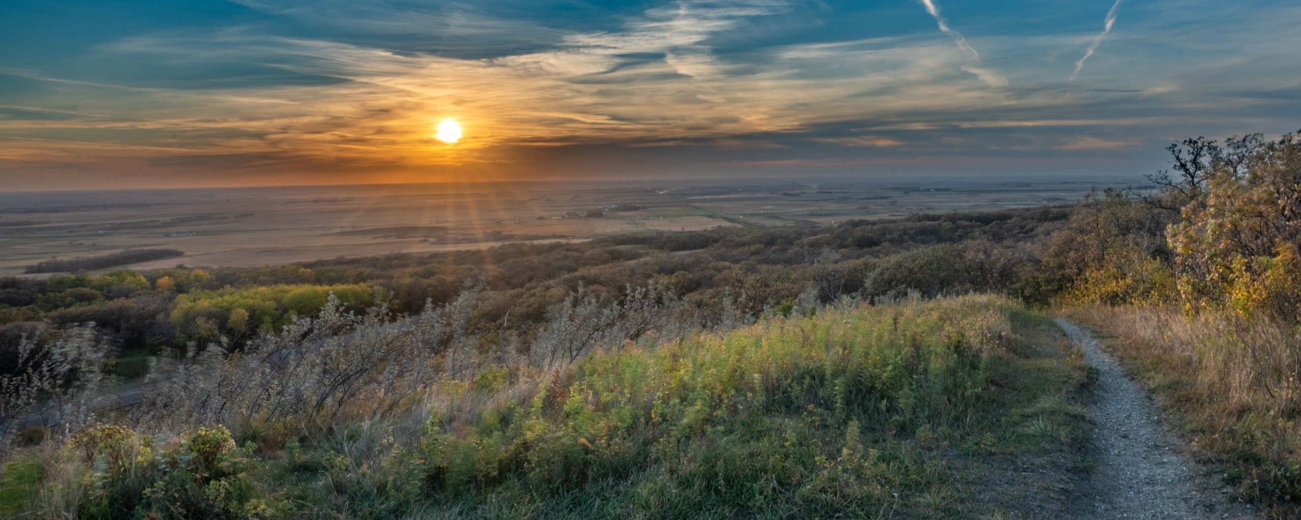 High View of the Dakota Prairies from the Turtle Mountains